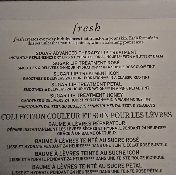 Fresh Mini Color & Care Lip Collection Set - Picture 8 of 8